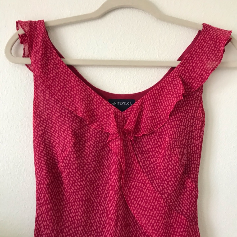 ann taylor midi dress